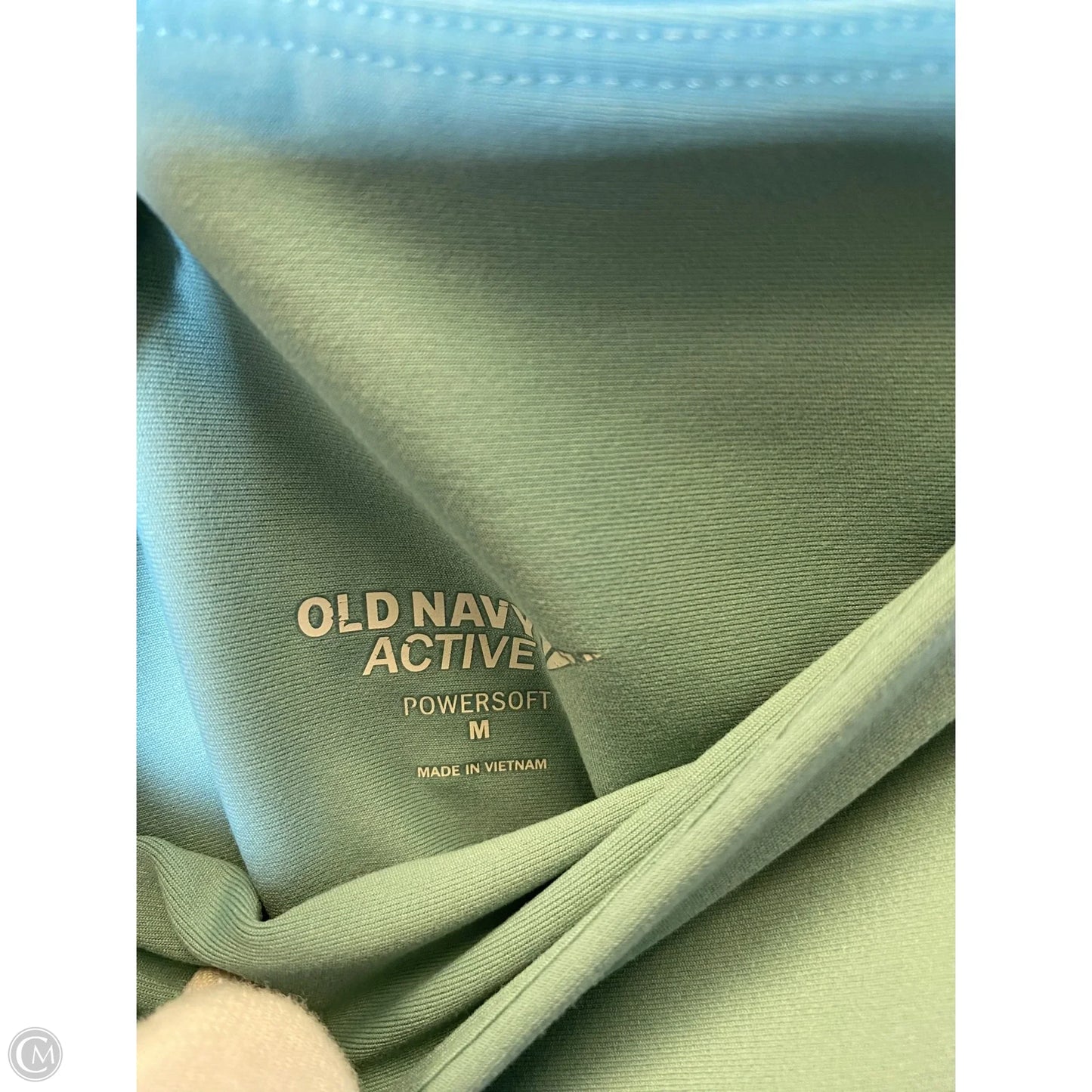 Athletic Leggings By Old Navy In Green, Size: M