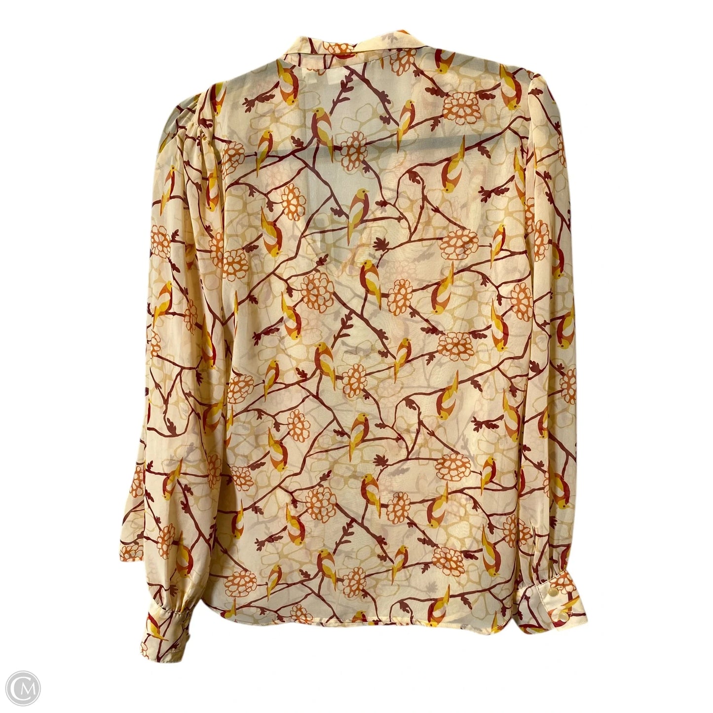 Top Long Sleeve By Eva Mendes In Multi-colored, Size: L