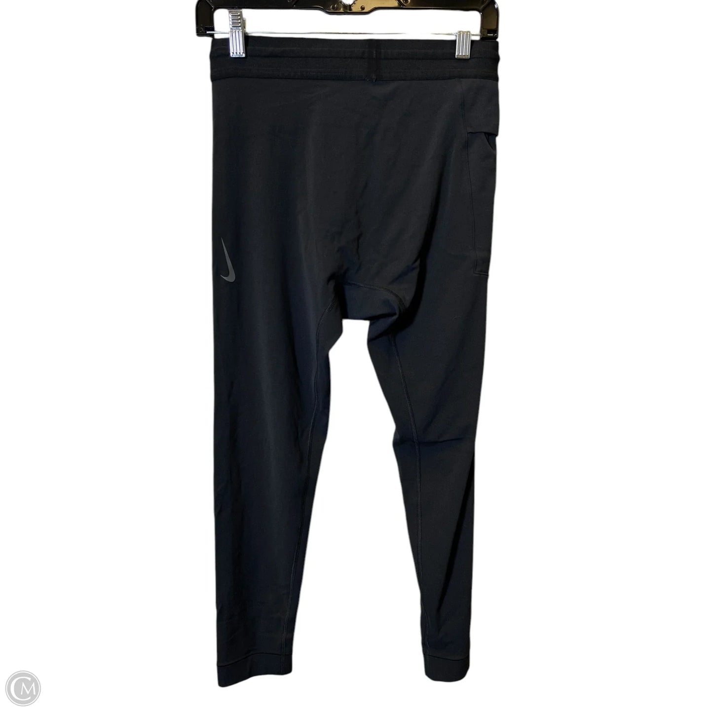 Athletic Leggings By Nike In Black, Size: M