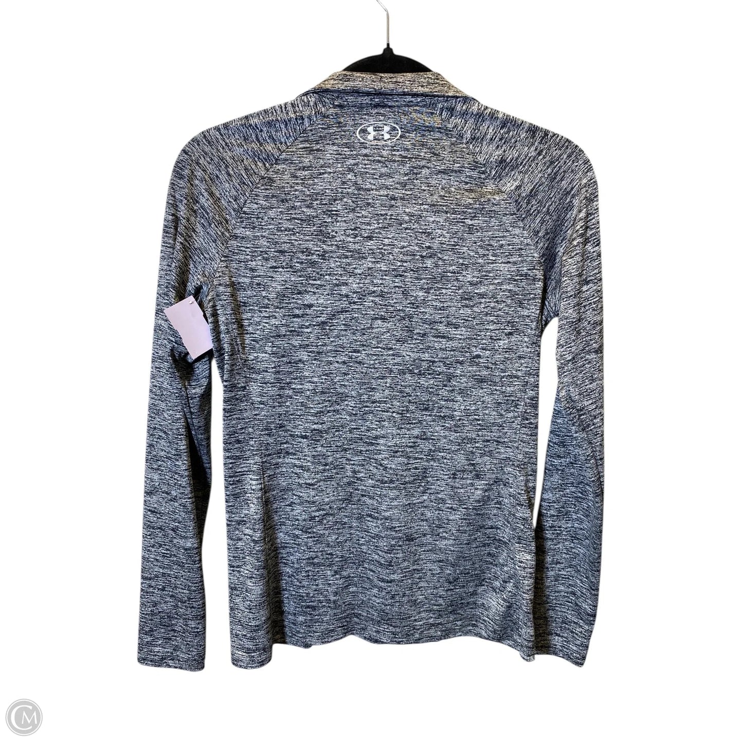 Athletic Jacket By Under Armour In Grey, Size: S