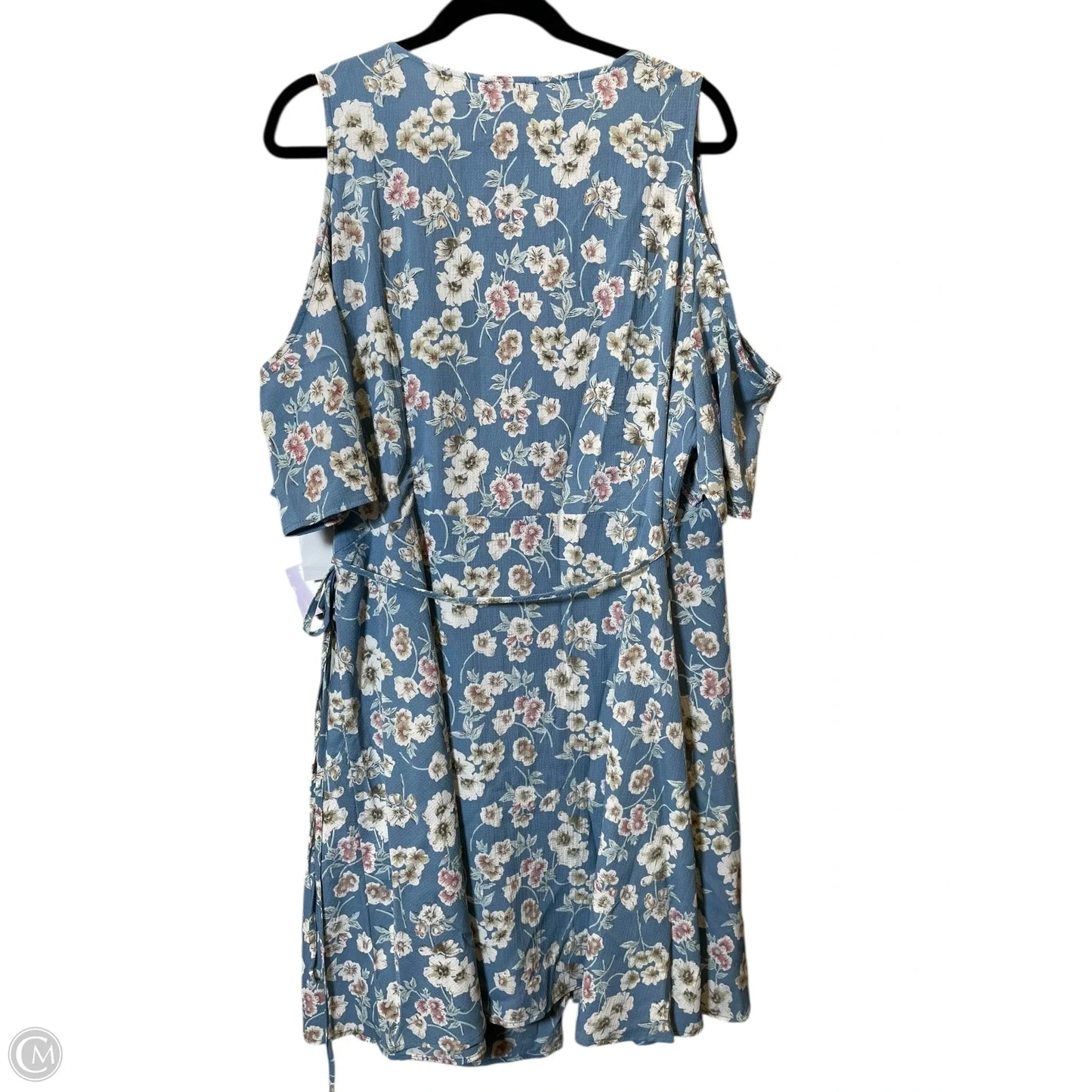 Dress Casual Midi By Charlotte Russe In Floral Print, Size: 3x