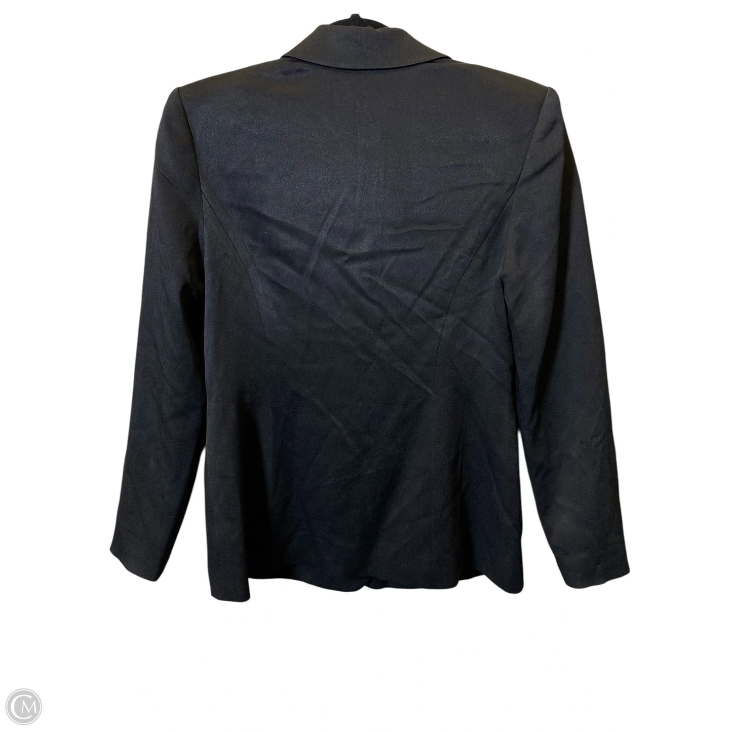 Blazer Luxury Designer By St John Collection In Black, Size:  2
