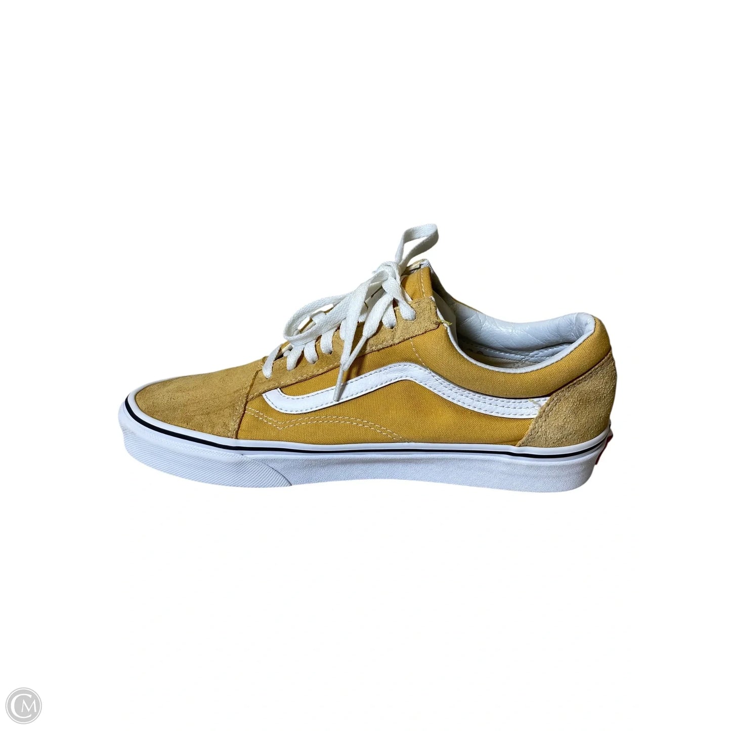 Shoes Sneakers By Vans In Yellow, Size: 9.5