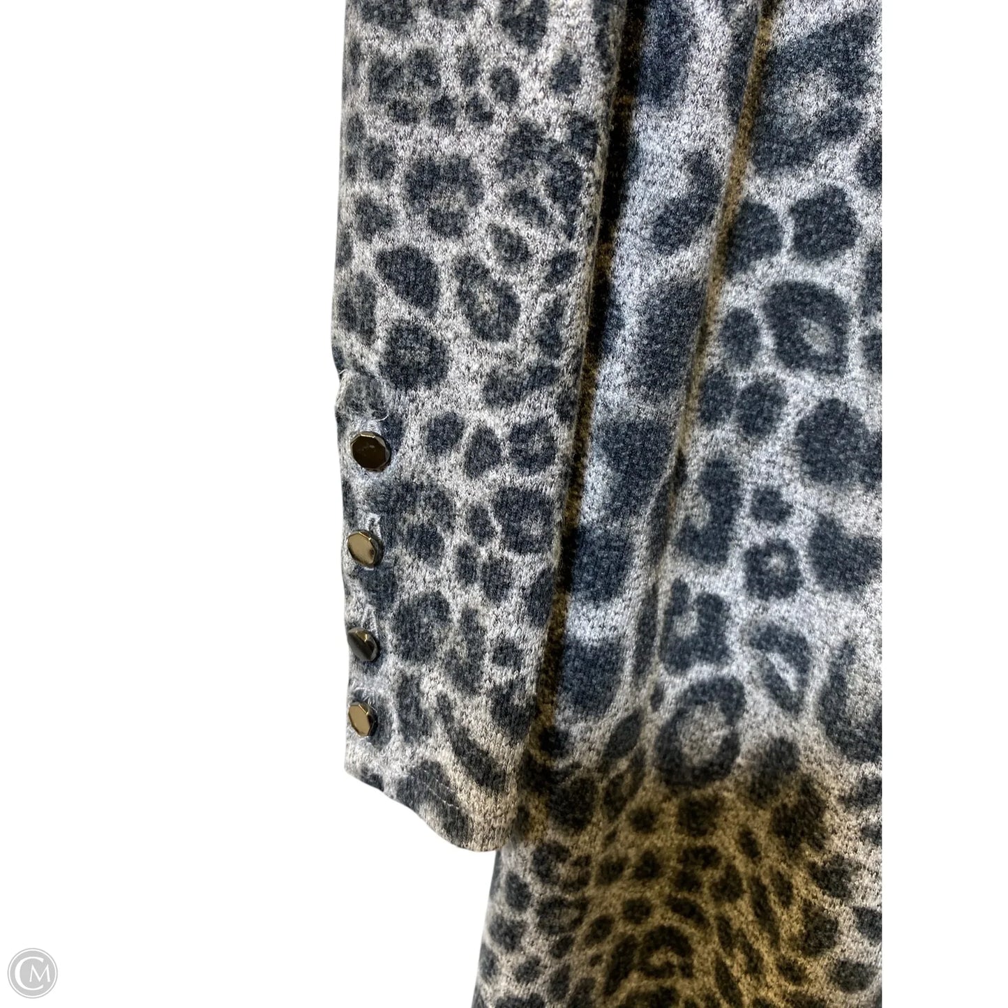 Cardigan By White House Black Market In Animal Print, Size: M