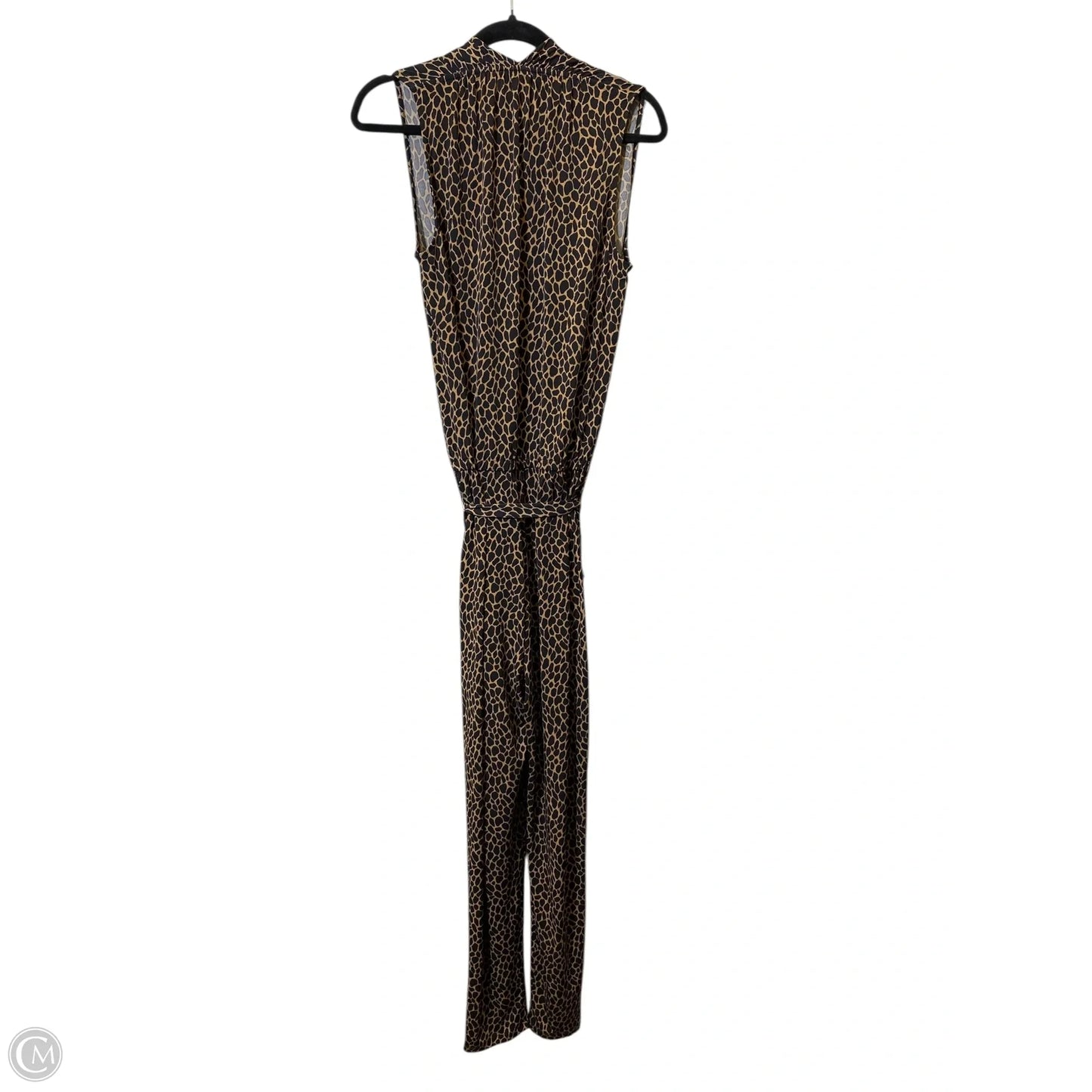 Jumpsuit Designer By Michael Kors In Animal Print, Size: M