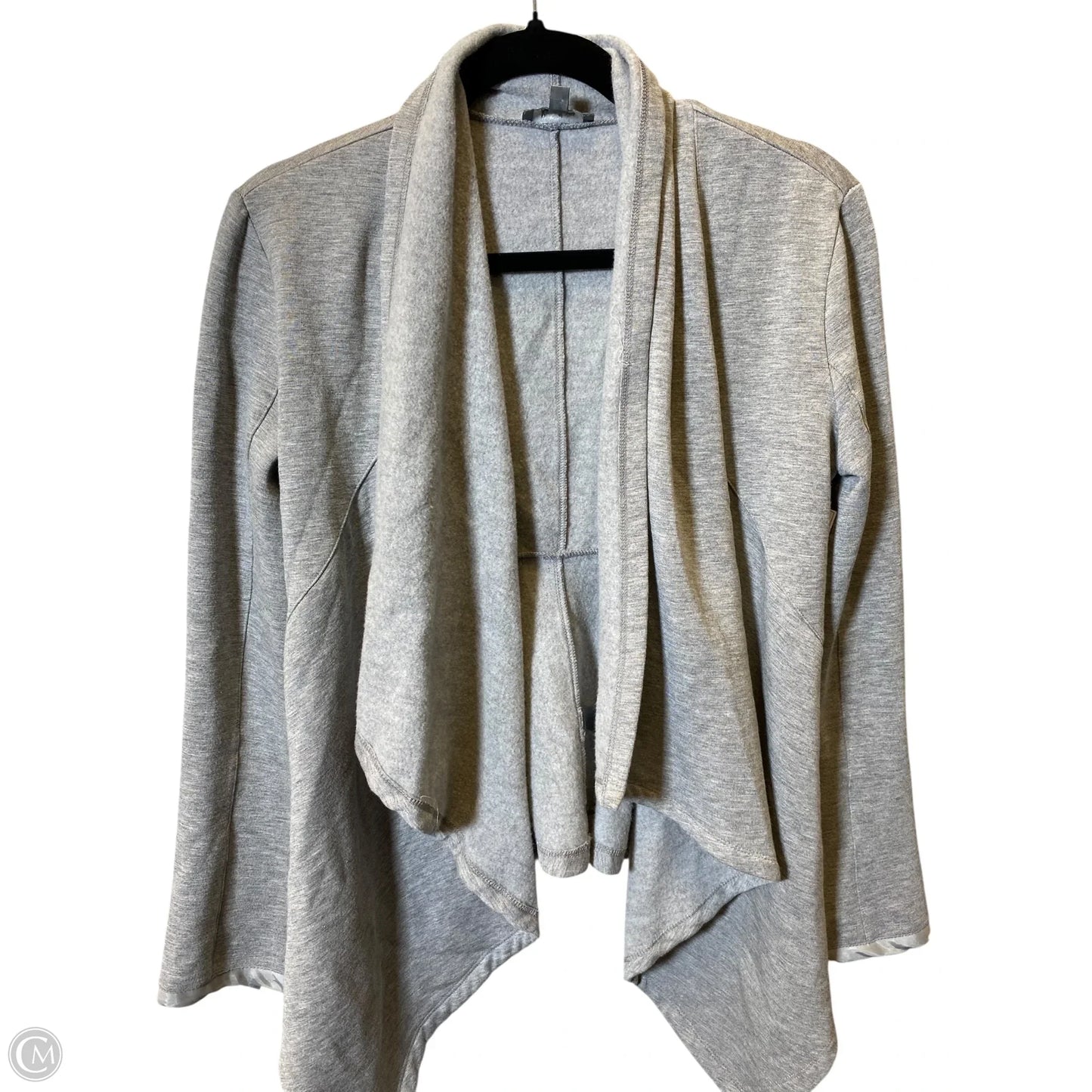 Cardigan Designer By Neiman Marcus In Grey, Size: S