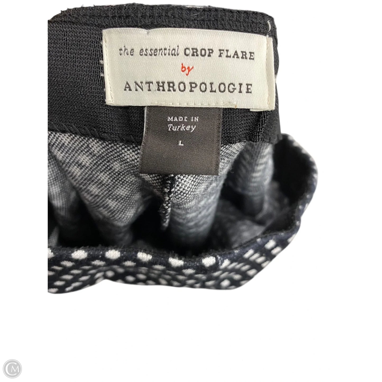 Pants Leggings Designer By Anthropologie In Polkadot Pattern, Size: L