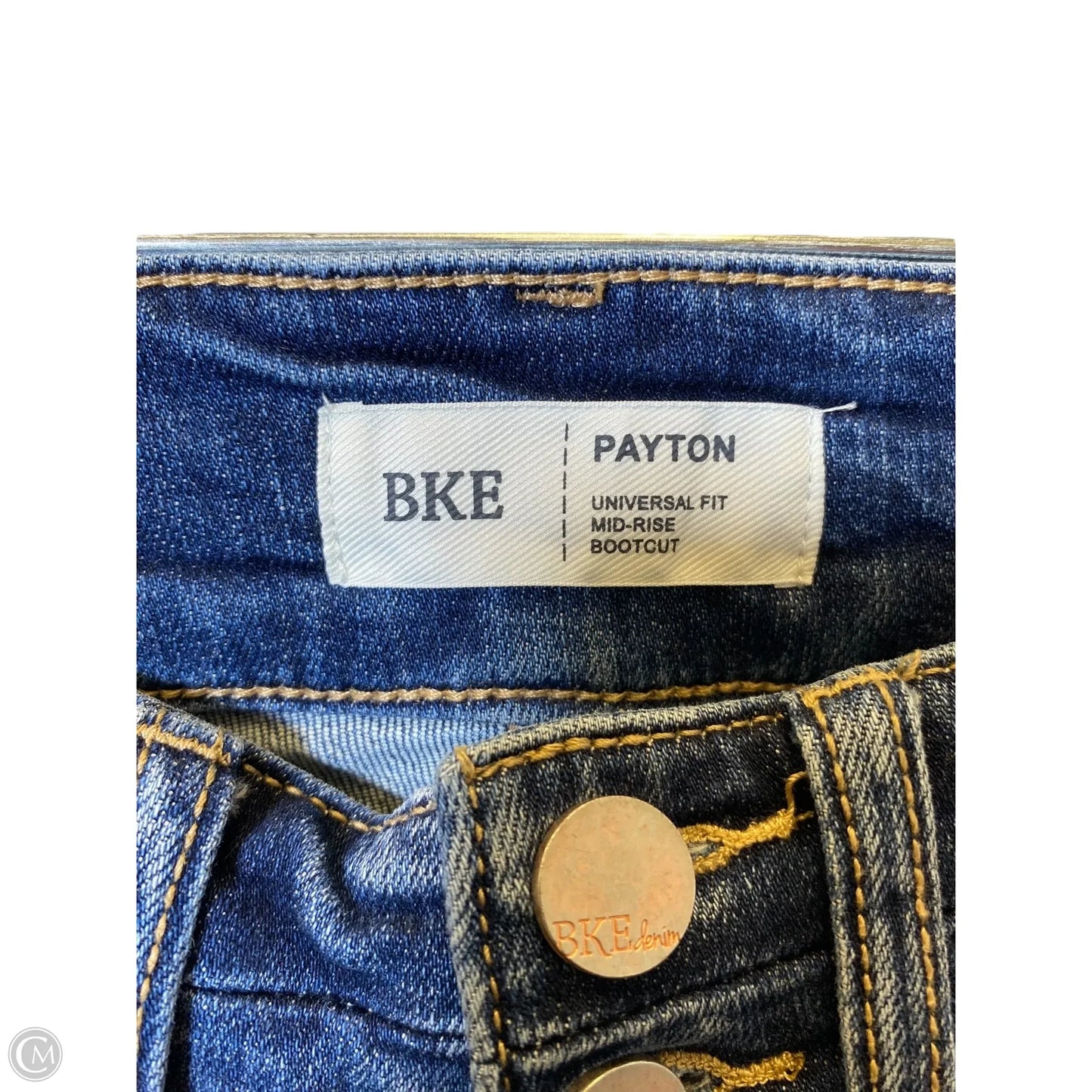 Jeans Boot Cut By Bke In Blue Denim, Size: 2