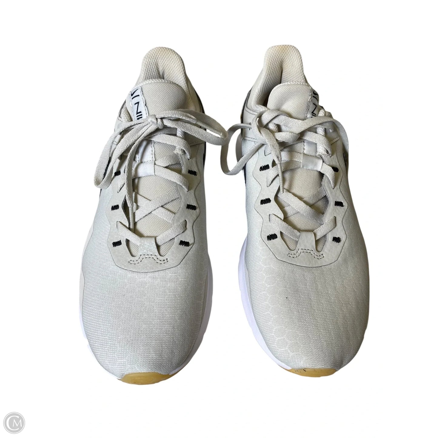 Shoes Athletic By Nike In Cream, Size: 8.5