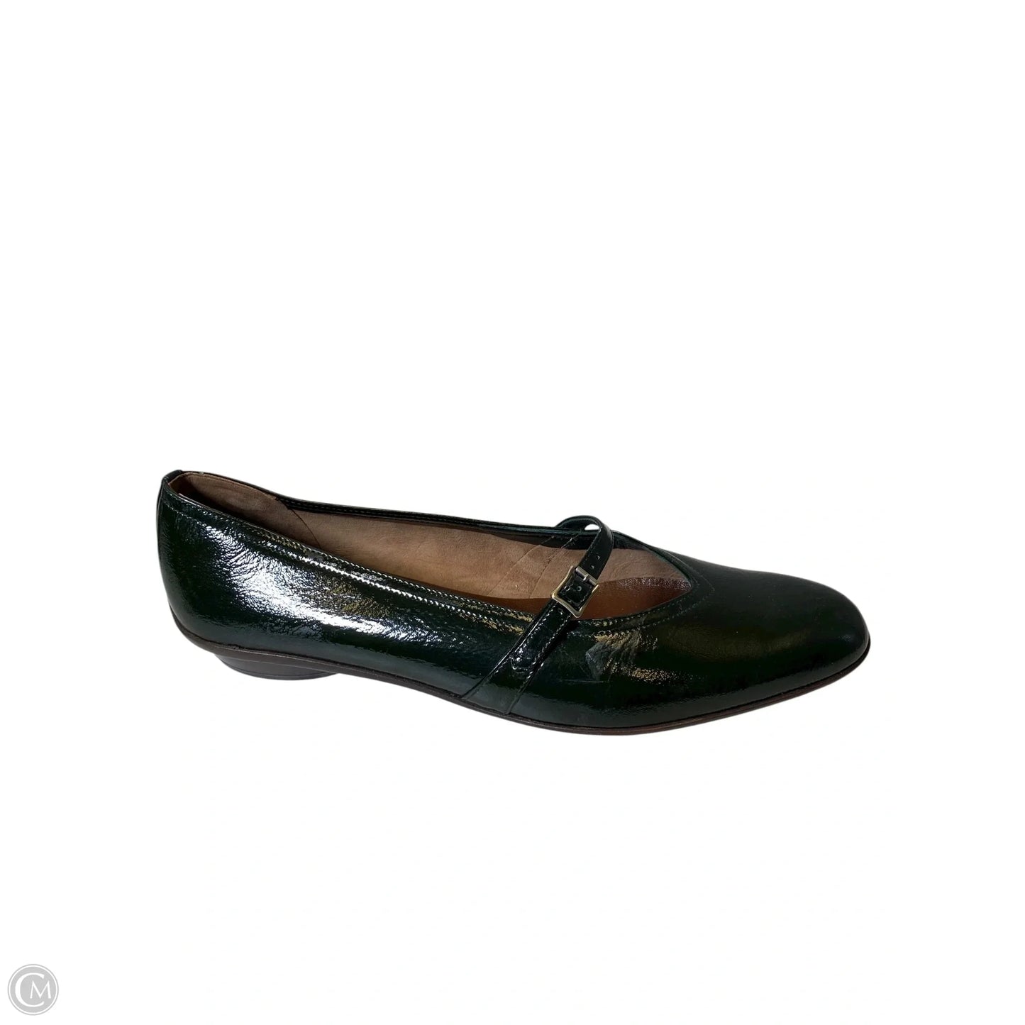 Shoes Luxury Designer By Ferragamo In Green, Size: 8