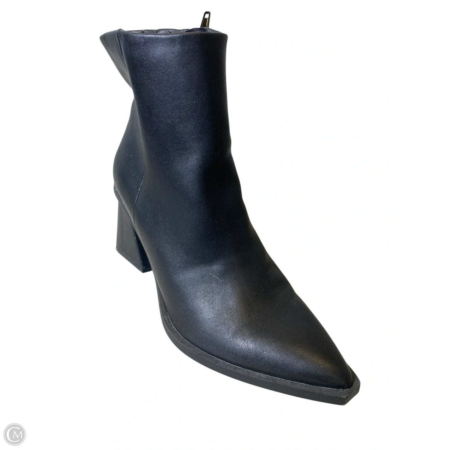 Boots Ankle Heels By Franco Sarto In Black, Size: 7
