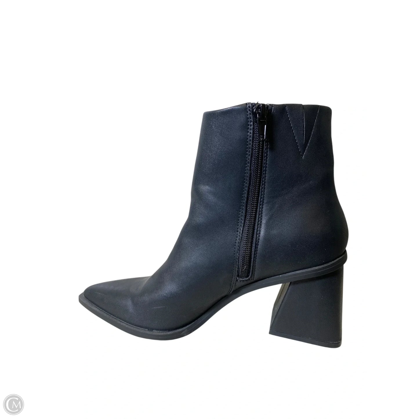 Boots Ankle Heels By Franco Sarto In Black, Size: 7