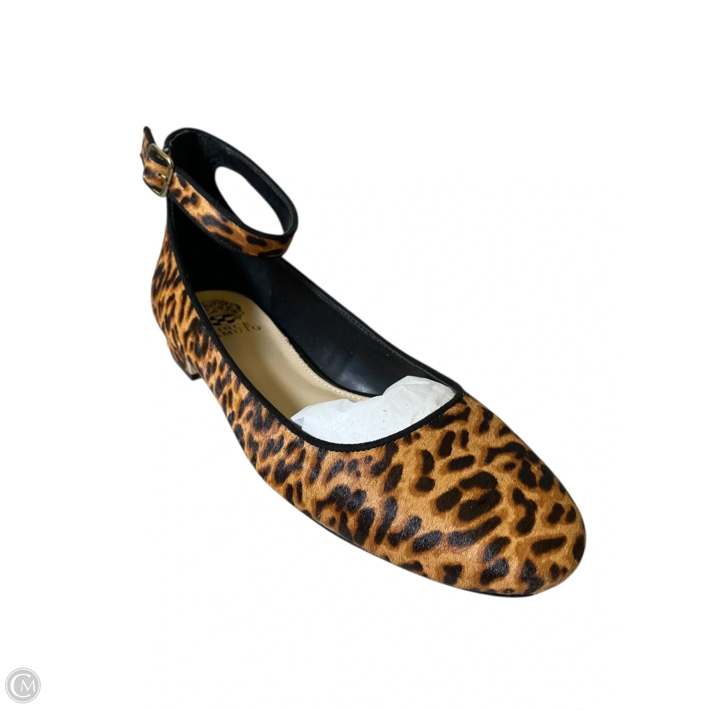 Sandals Flats By Vince Camuto In Animal Print, Size: 8.5