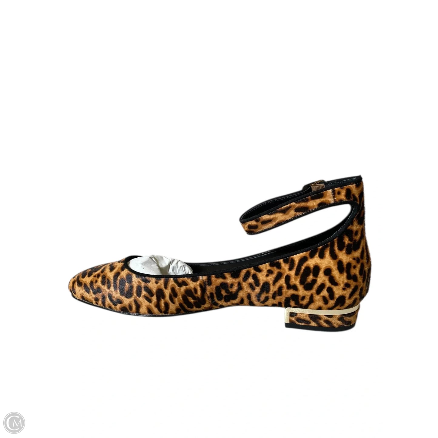 Sandals Flats By Vince Camuto In Animal Print, Size: 8.5