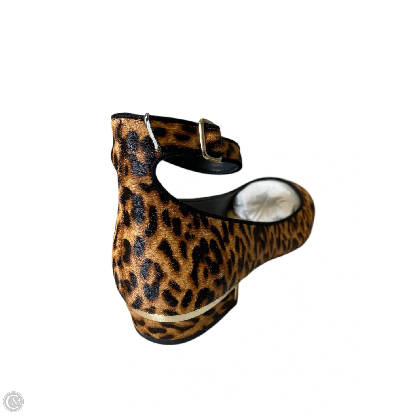 Sandals Flats By Vince Camuto In Animal Print, Size: 8.5