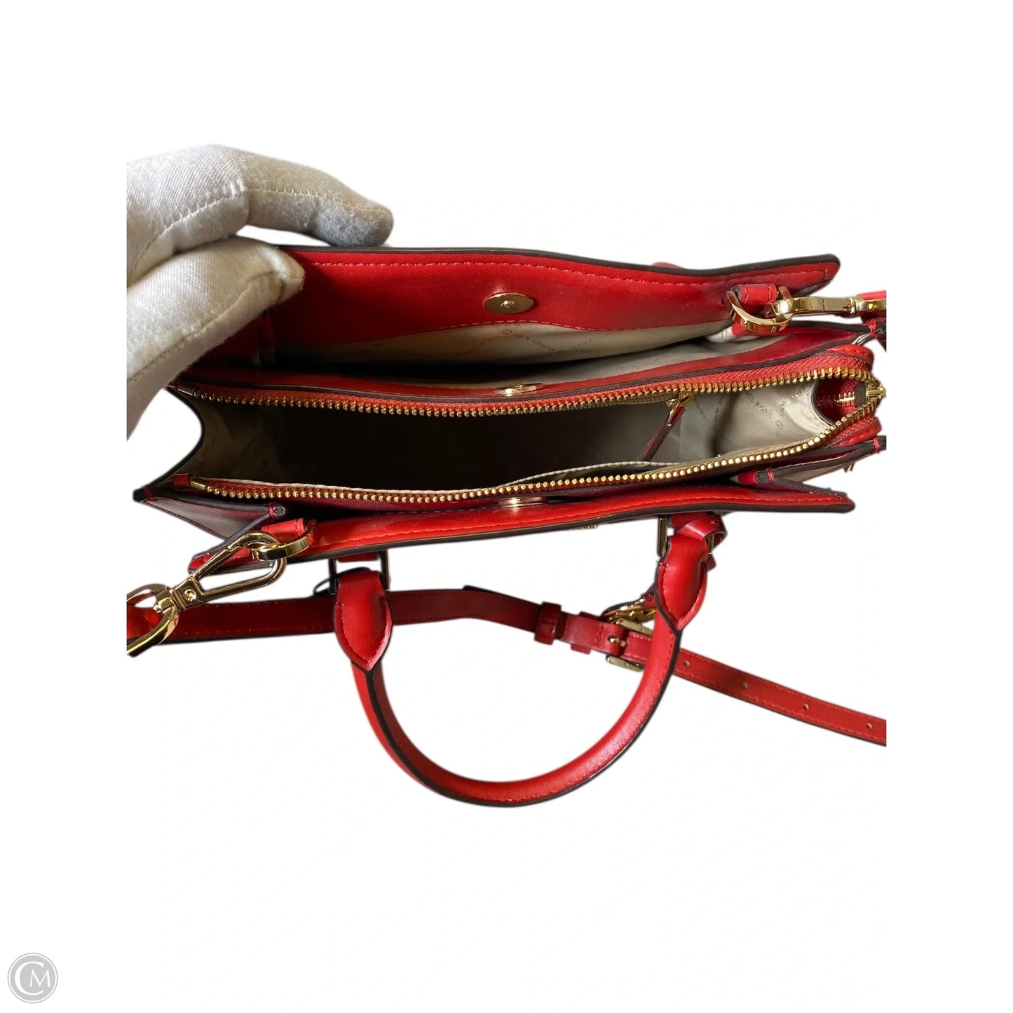 Handbag Designer By Michael Kors, Size: Small