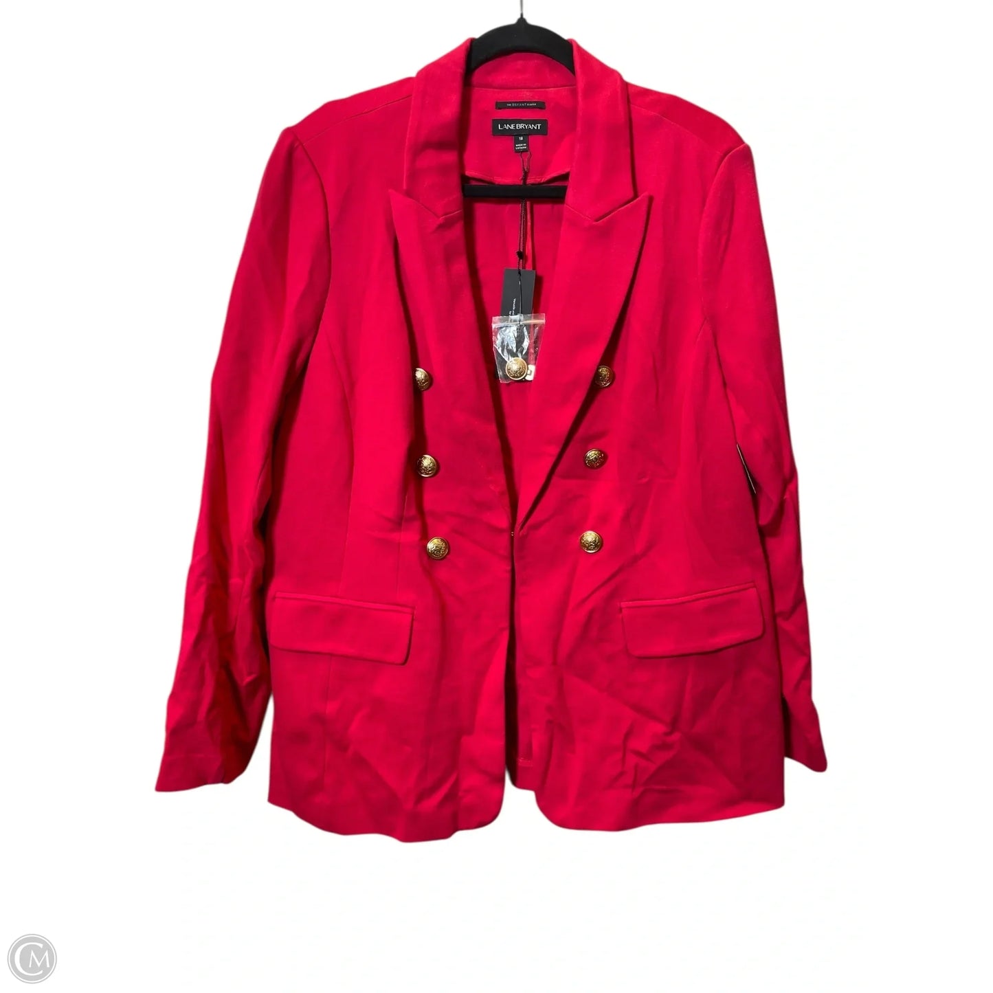 Blazer By Lane Bryant In Red, Size: 1x