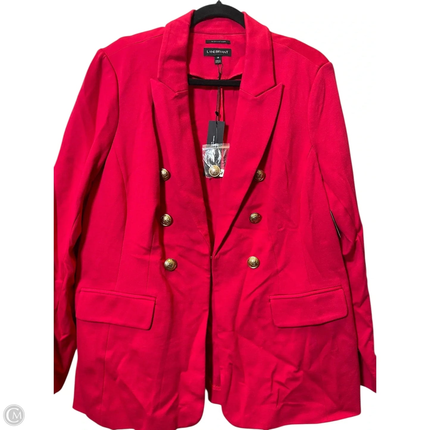 Blazer By Lane Bryant In Red, Size: 1x