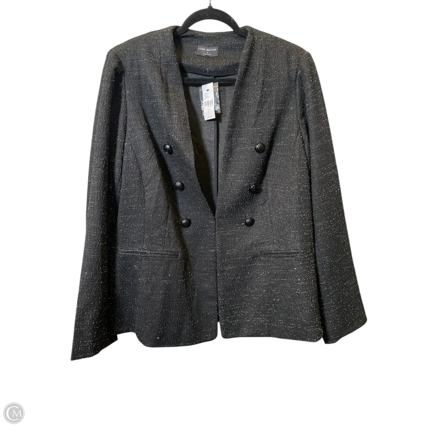 Blazer By Lane Bryant In Black, Size: 1x