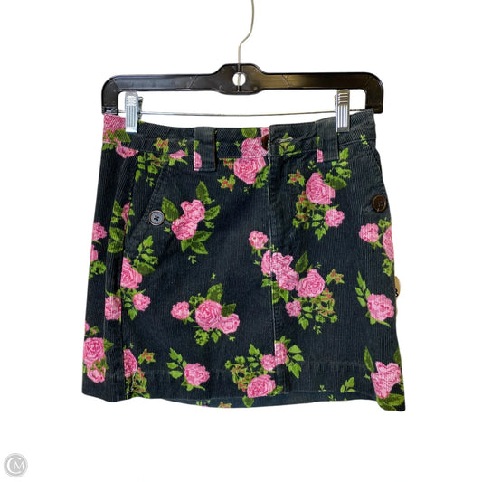Skirt Mini & Short By Wild Fable In Floral Print, Size: 0