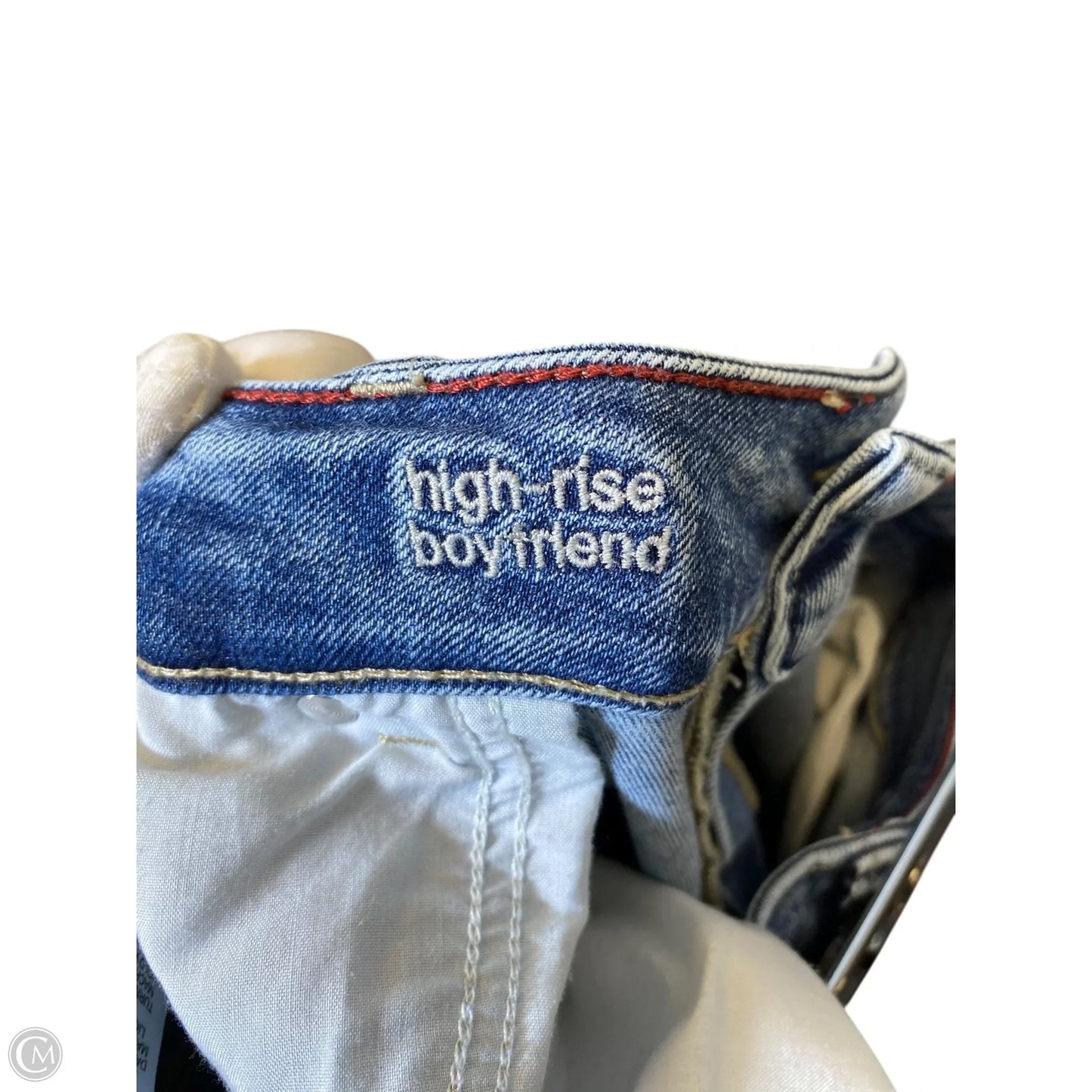 Jeans Straight By Maurices In Blue Denim, Size: 18