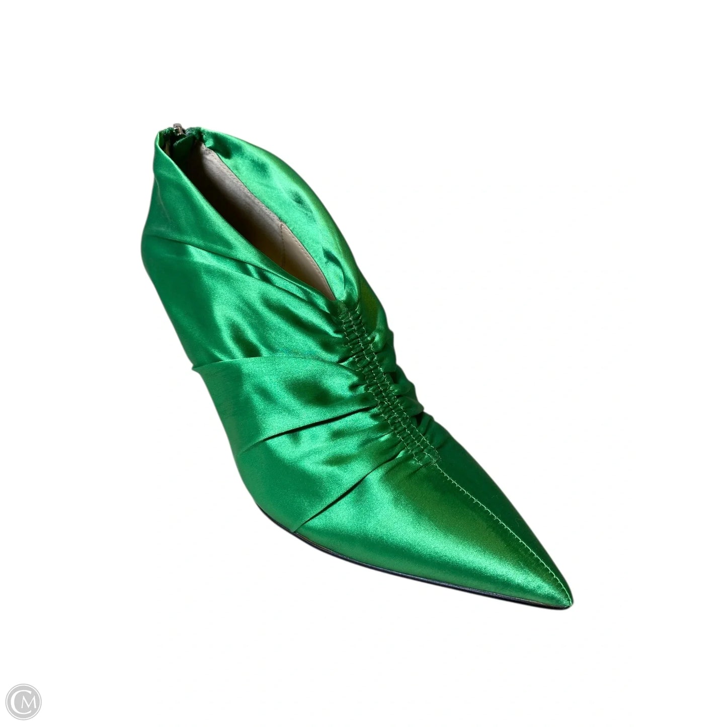 Shoes Heels Stiletto By Zara Women In Green, Size: 7.5