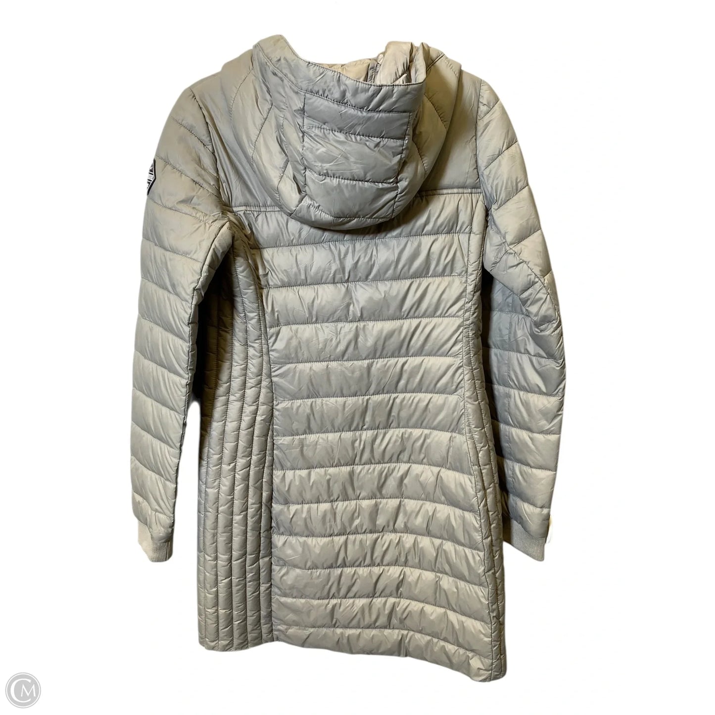 Jacket Puffer & Quilted By Hollister In Beige, Size: S