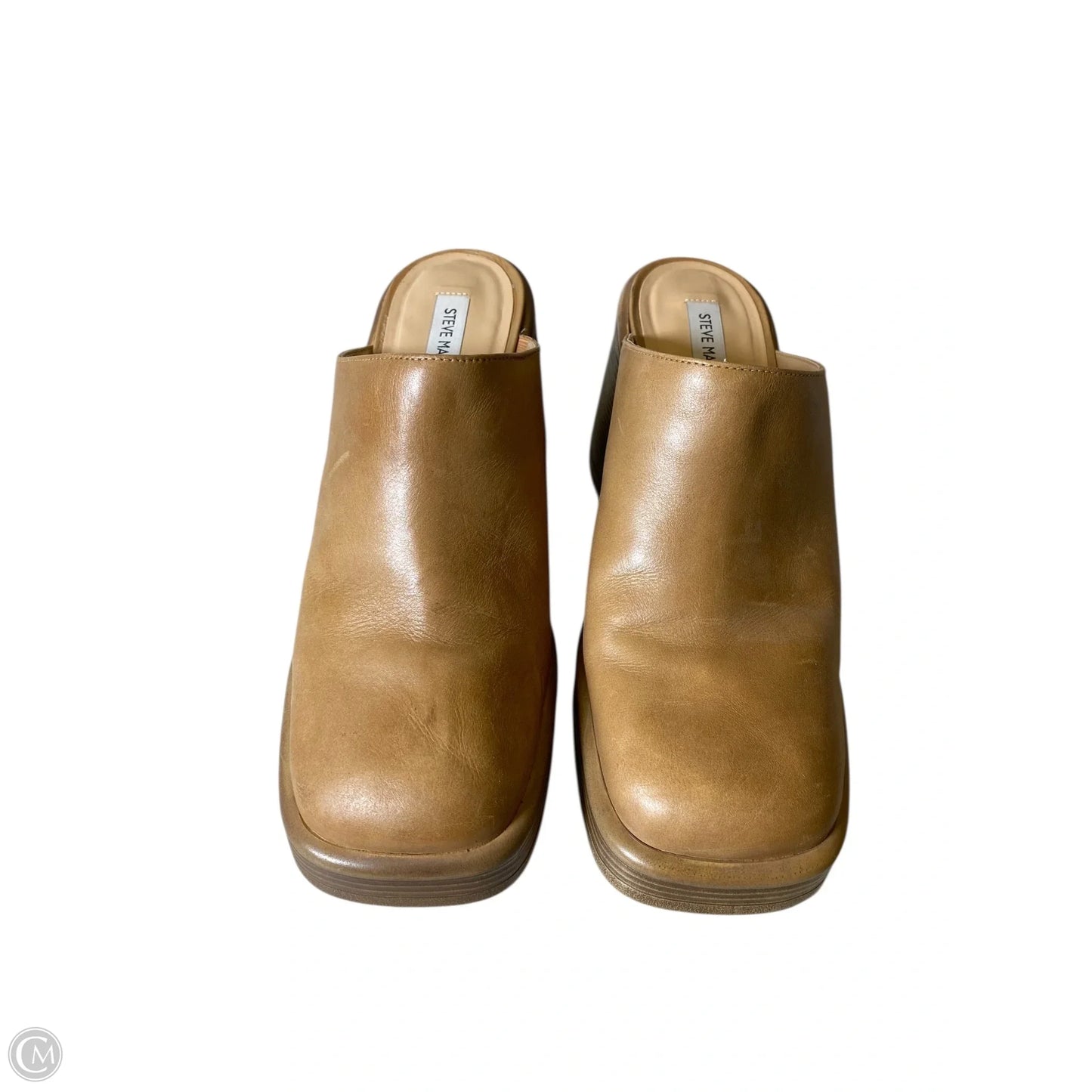 Shoes Heels Block By Steve Madden In Beige, Size: 11