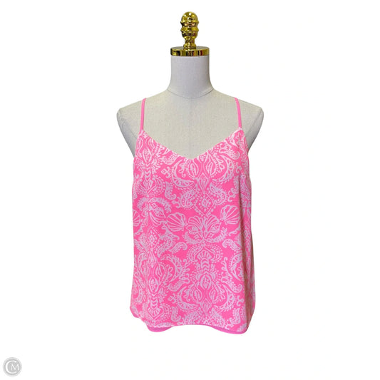 Tank Top Designer By Lilly Pulitzer In Pink, Size: S