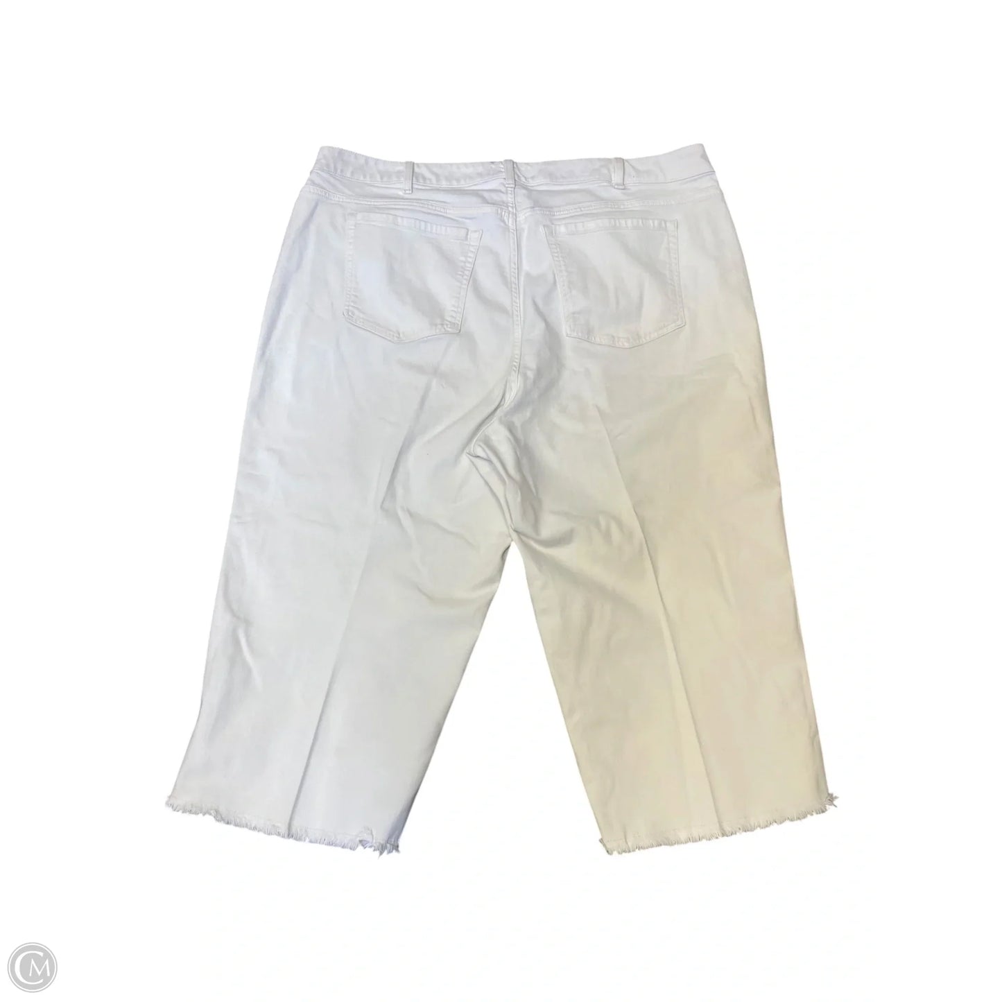 Jeans Straight By Lane Bryant In White Denim, Size: 26