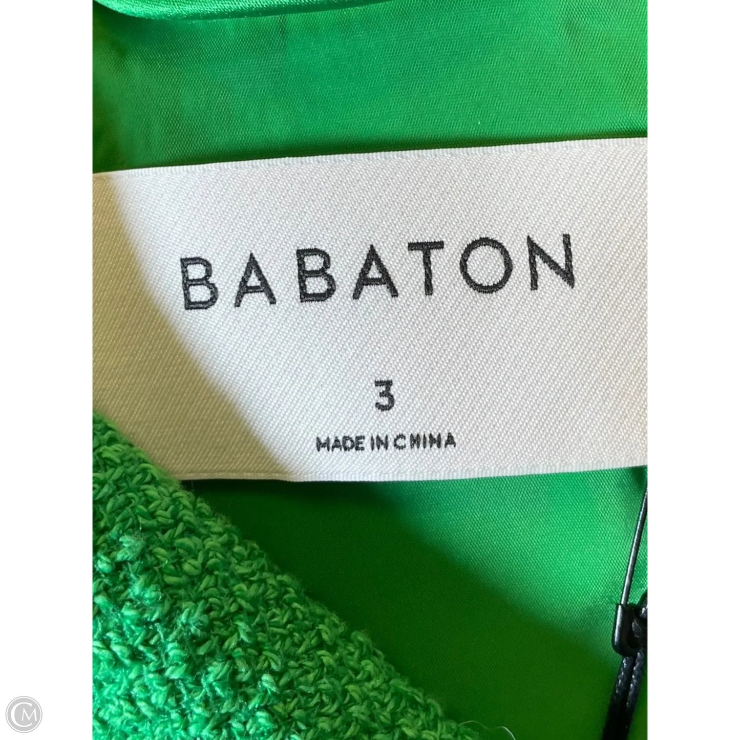 Blazer By Babaton In Green, Size: Xl