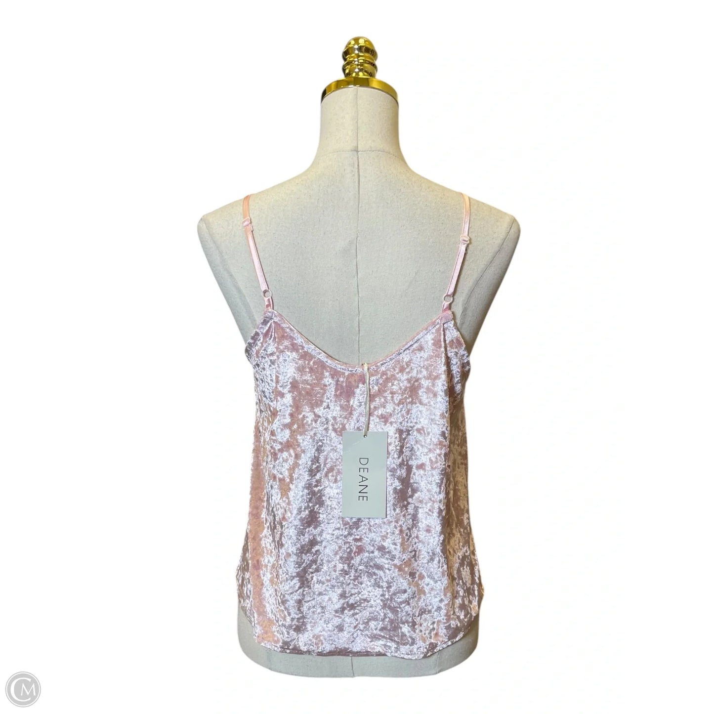 Blouse Sleeveless By Clothes Mentor In Brown & Pink, Size: M