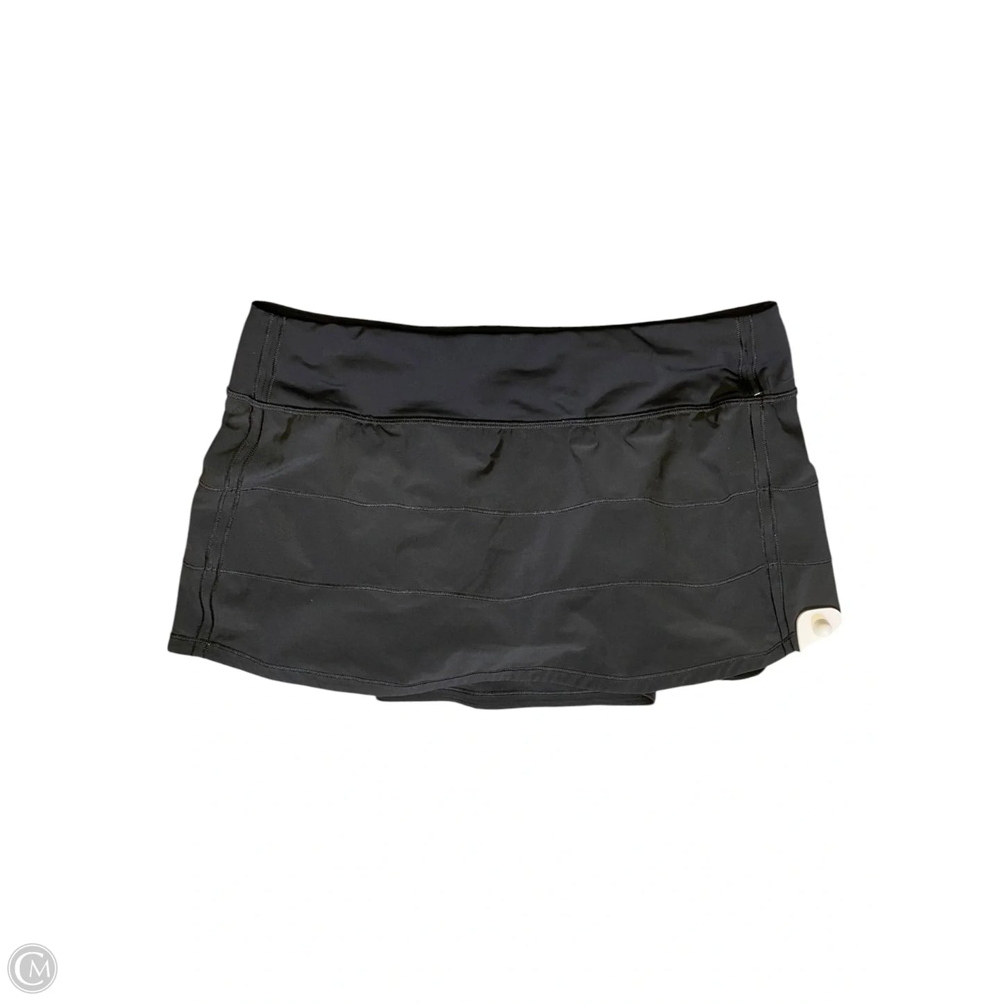 Athletic Skirt By Lululemon In Black, Size: 8