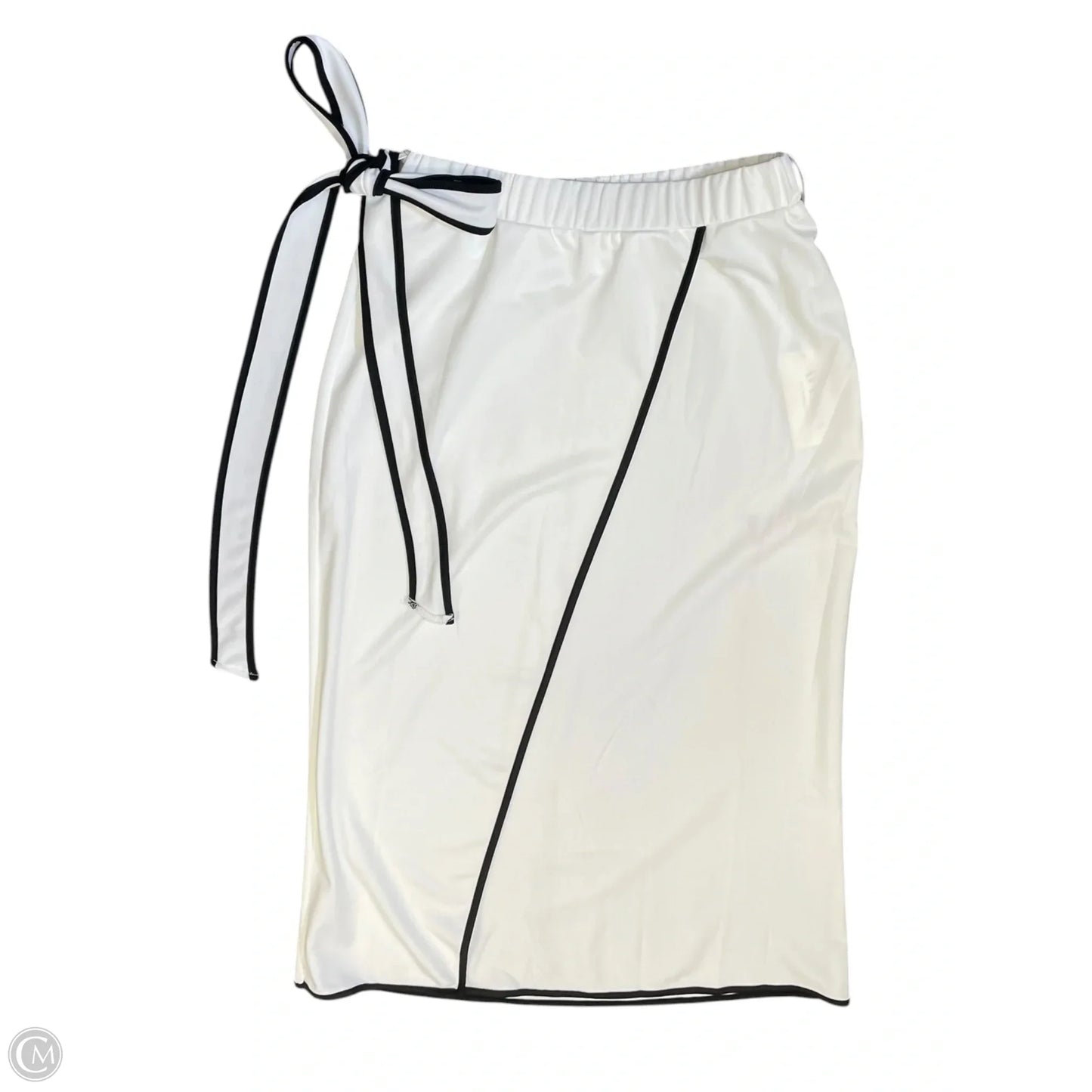 Skirt Maxi By Clothes Mentor In Black & White, Size: M