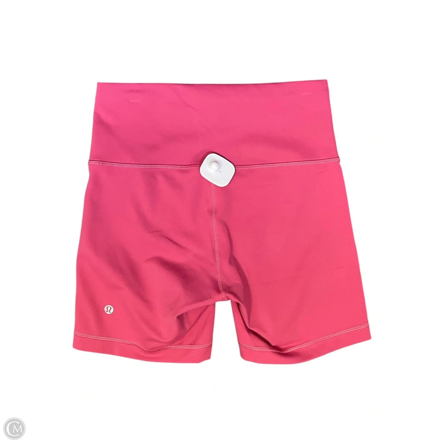 Athletic Shorts By Lululemon In Pink, Size: 8