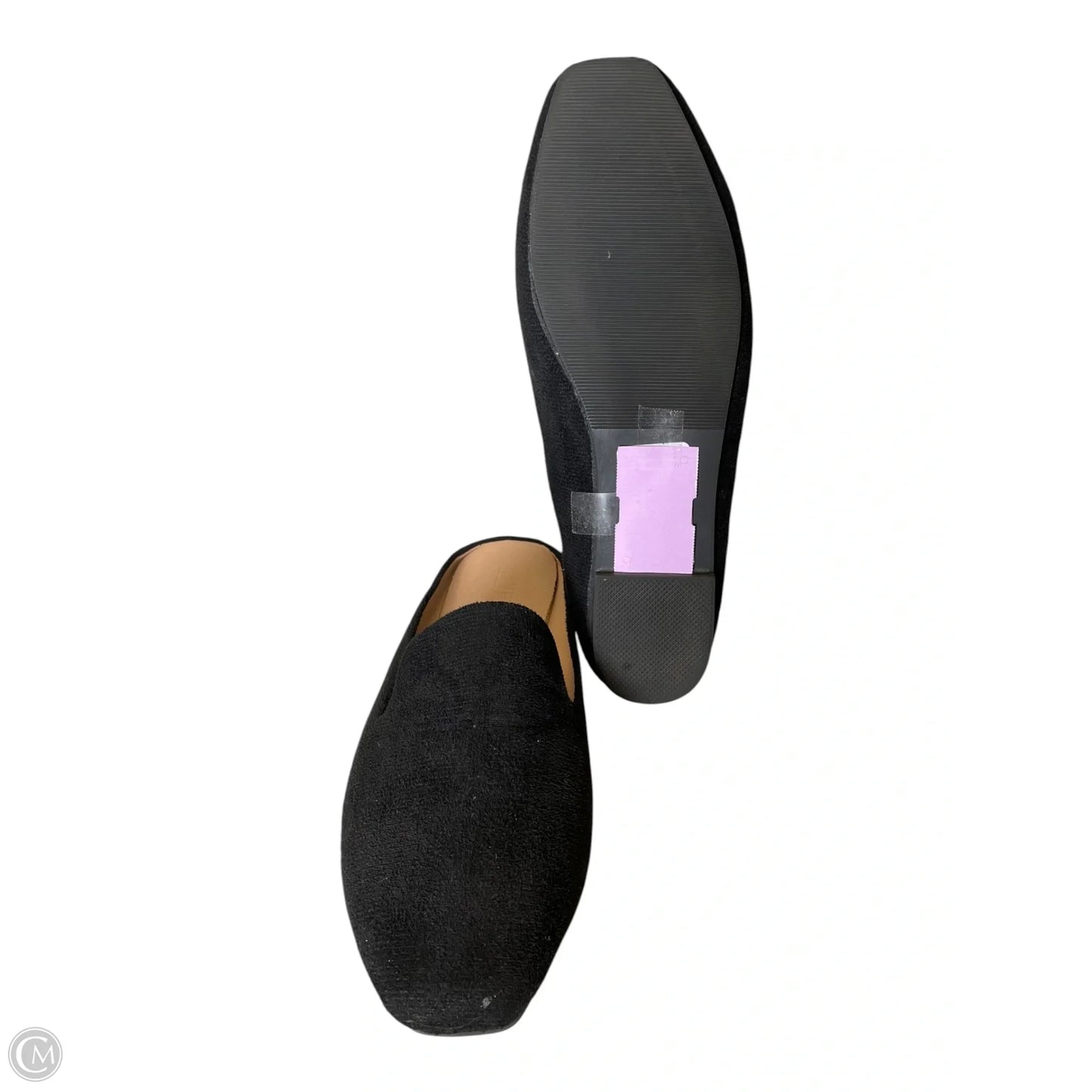 Shoes Flats By Clothes Mentor In Black, Size: 12.5