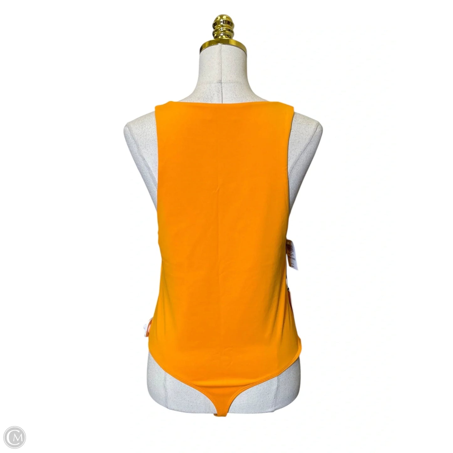 Bodysuit By Babaton In Orange, Size: Xl