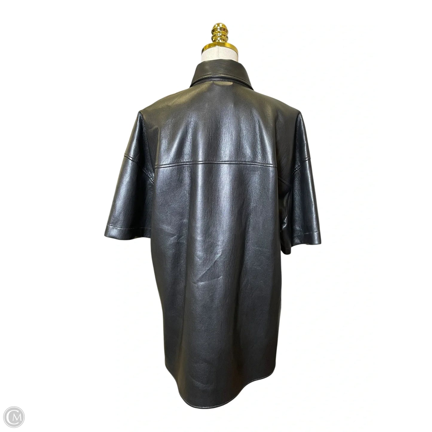 Jacket Leather By Babaton In Black, Size: L