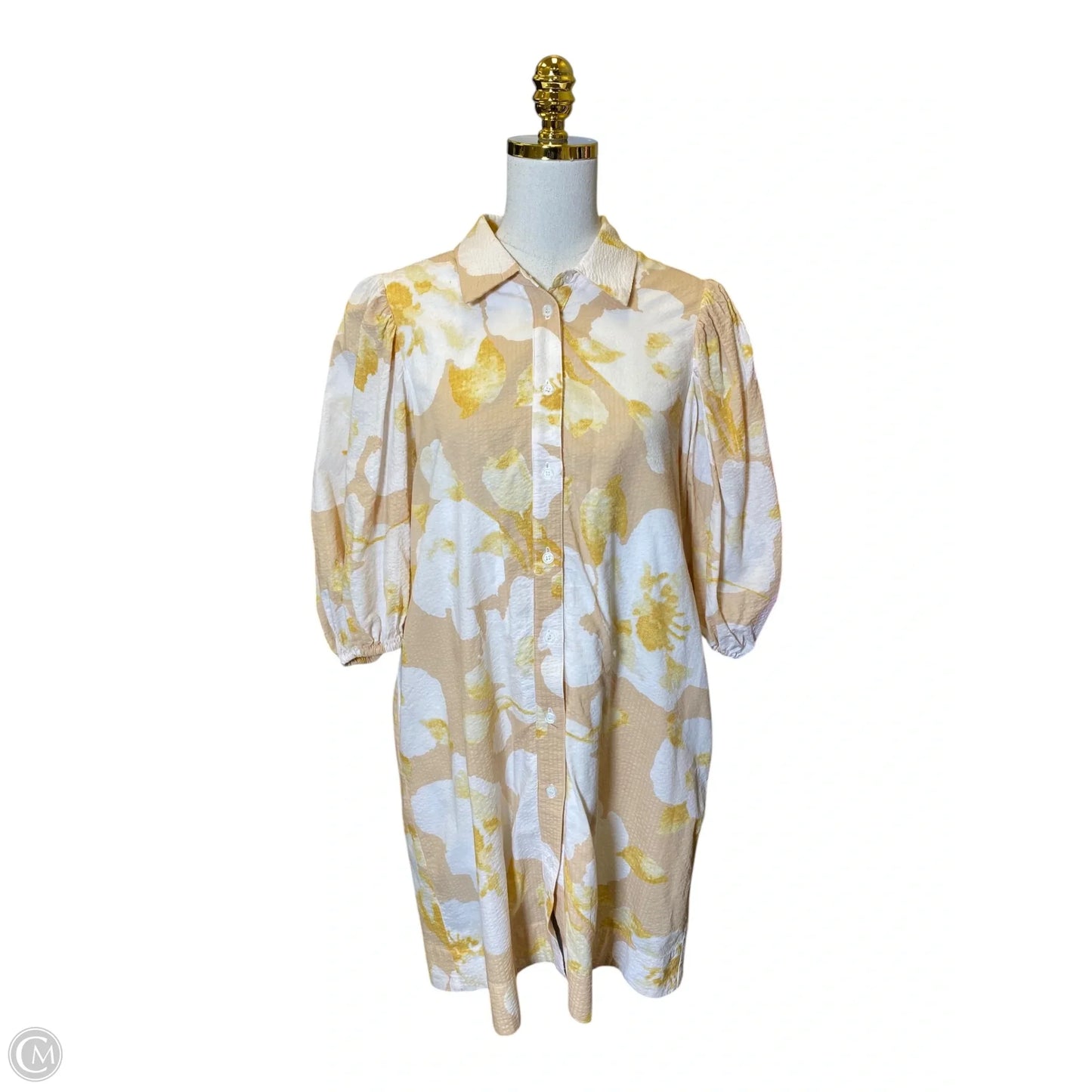 Dress Casual Midi By En Saison In Floral Print, Size: S