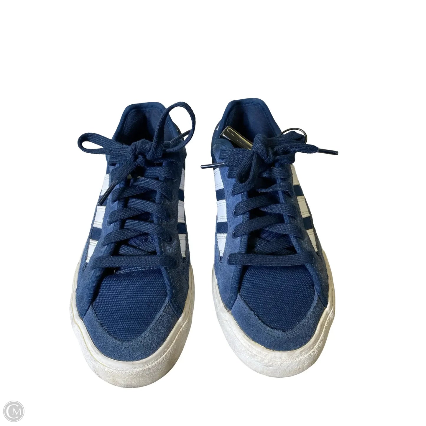 Shoes Sneakers By Adidas In Blue & White, Size: 9