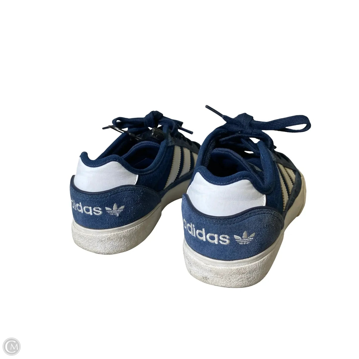 Shoes Sneakers By Adidas In Blue & White, Size: 9