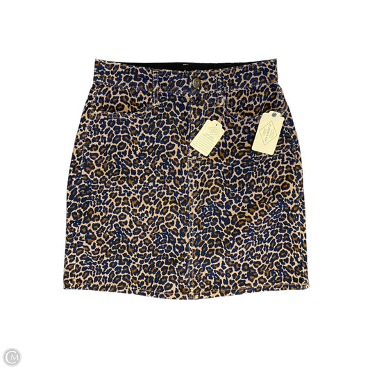 Skirt Mini & Short By St Johns Bay In Animal Print, Size: 2