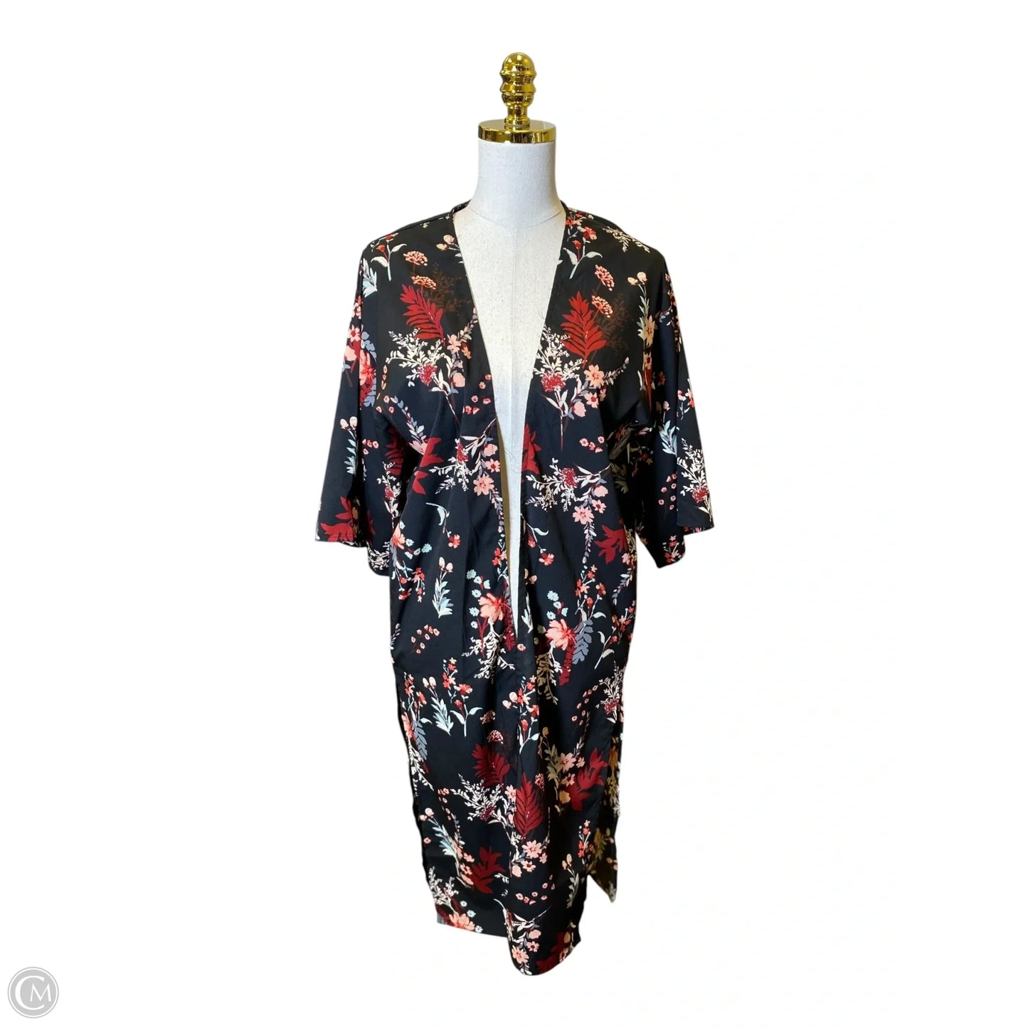 Kimono By Lc Lauren Conrad In Floral Print, Size: Osfm