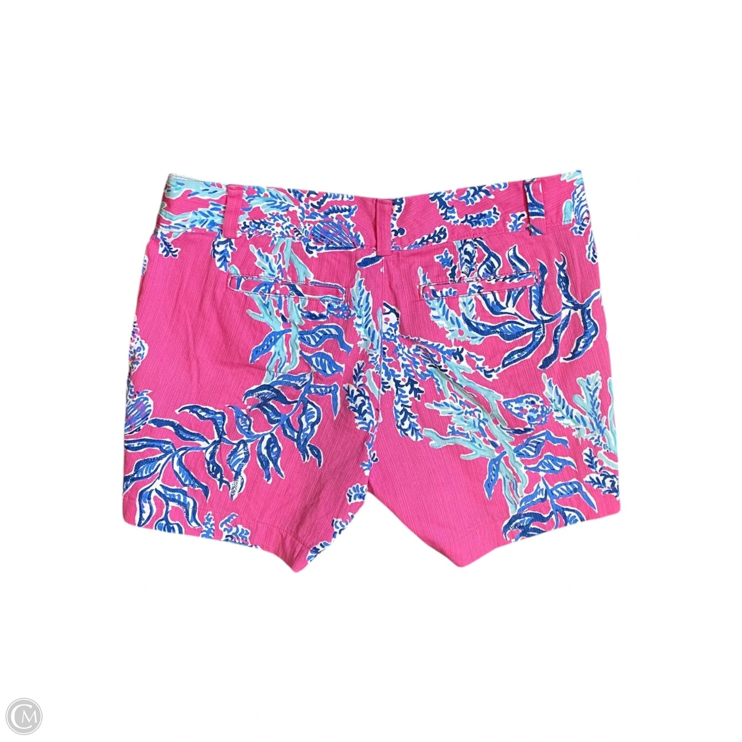 Shorts Designer By Lilly Pulitzer In Blue & Pink, Size: 6