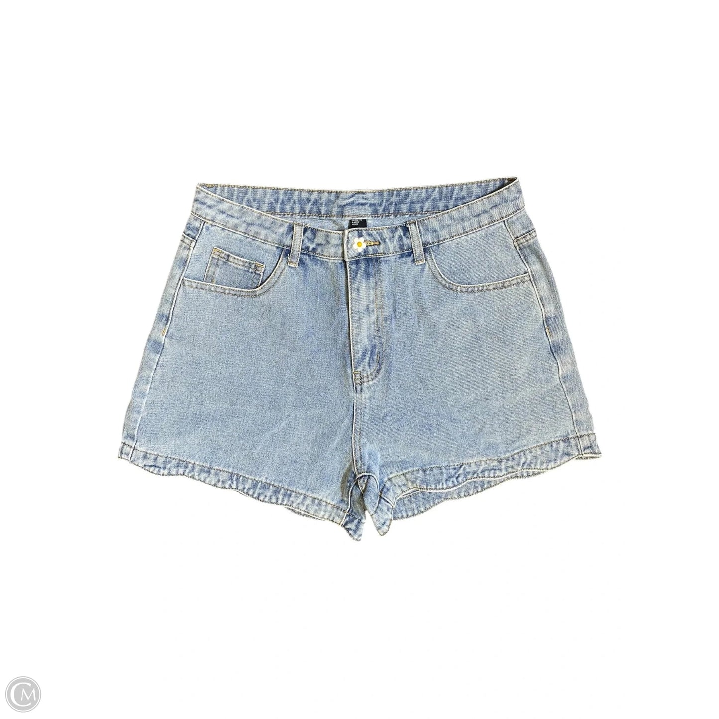 Shorts By Cider In Blue Denim, Size: 14