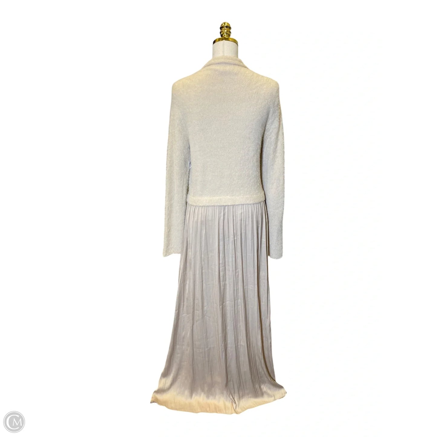 Dress Casual Maxi By Anthropologie In Beige, Size: M