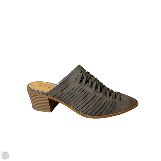Sandals Heels Block By Melrose And Market In Brown, Size: 11