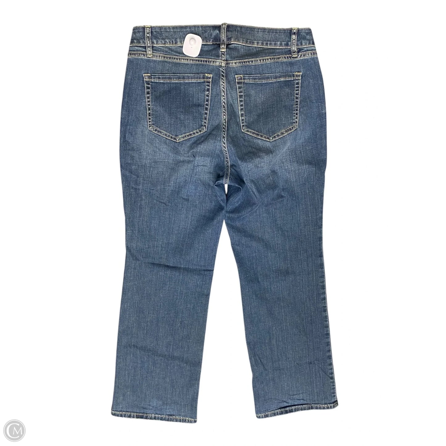 Jeans Straight By Lane Bryant In Blue Denim, Size: 12