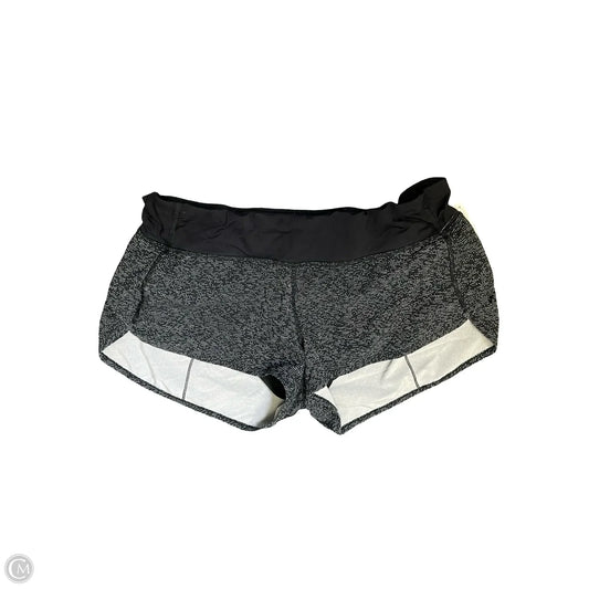 Shorts By Lululemon In Black & White, Size: 10
