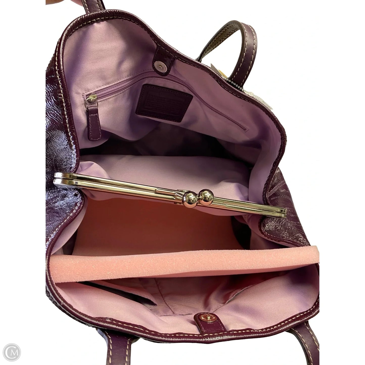 Handbag Designer By Coach, Size: Medium